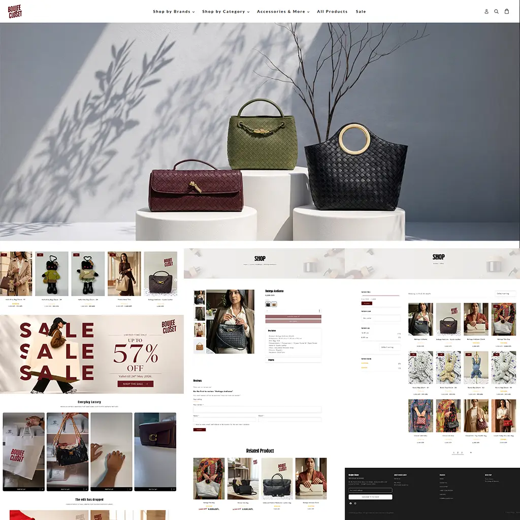 Boujee Closet E-Commerce