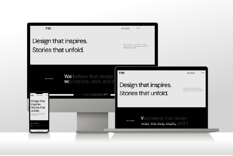 TM Studio Corporate Website